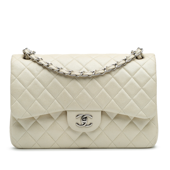 Pre-Loved Chanel Jumbo Classic Caviar Double Flap - Picture 1 of 11